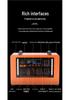 300W Portable Outdoor Power Bank - Large Capacity Emergency Energy Storage for Camping, 220V