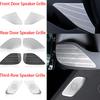 2PCS Auto Door Speaker Protective Cover Anti-Scratch Interior Trim For Hyundai Palisade -2025 LHD RHD Car Styling Decoration