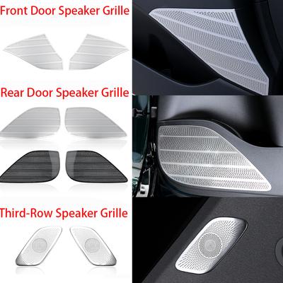 2PCS Auto Door Speaker Protective Cover Anti-Scratch Interior Trim For Hyundai Palisade -2025 LHD RHD Car Styling Decoration