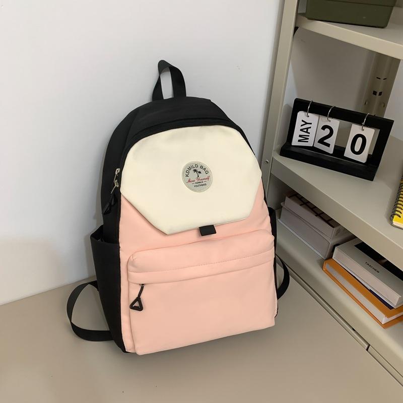 This Backpack Is A Fashionable and Large-capacity Bag for Junior and Senior High School Students with A Schoolgirl Style