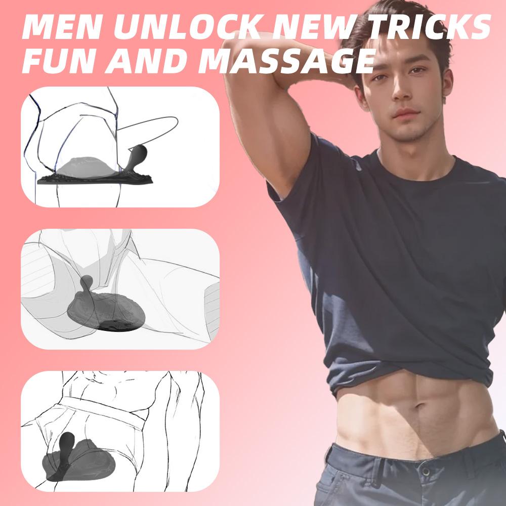 Adult Sex Toys Dragon and Phoenix Cushion Vibration Massager Anal Tamponade and Massage of the Perineum