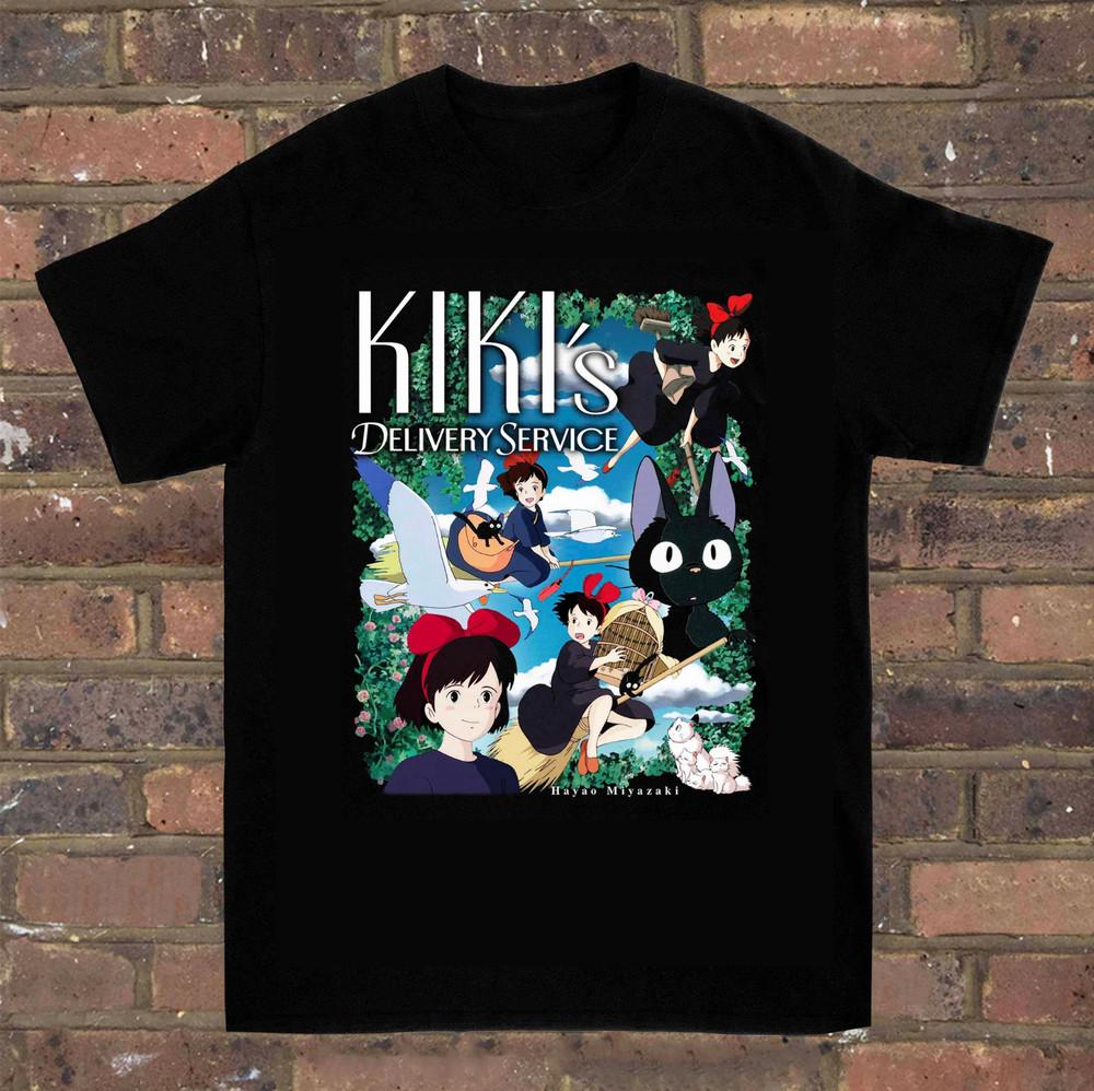 

Kiki s Delivery Service T-shirt Cotton For men Women All Size S-4XL LI1179 Unisex T-Shirt S