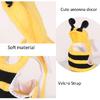Anelekor Halloween Pet Birds Costume Small Animals Clothes Birds Cosplay Outfit Bee Shaped Hoodies for Parrots n Greys Parakeet Cockatiel Sun Conure