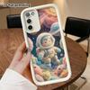 Phone Case: 2D Flat, Suitable for Samsung Galaxy A34 A35 M05 M06 S20 S22 S21 FE Plus 5G Protective Case, Featuring a Space Astronaut, Perfect Christma