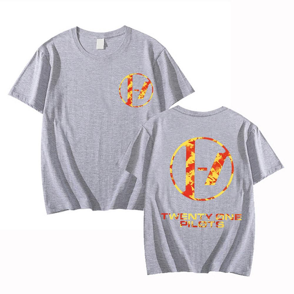 Twenty One Pilots Overcompensate T-shirt Men The Clancy World Tour 2024 High Quality Cotton T-shirts Women Rock Hip Hop T Shirts