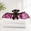 Soft Bat Animal Plush Toy, Realistic Bat Design Doll with Fluffy Wings, Breathable Fabric Plush Animal Toy for Kids And Adults