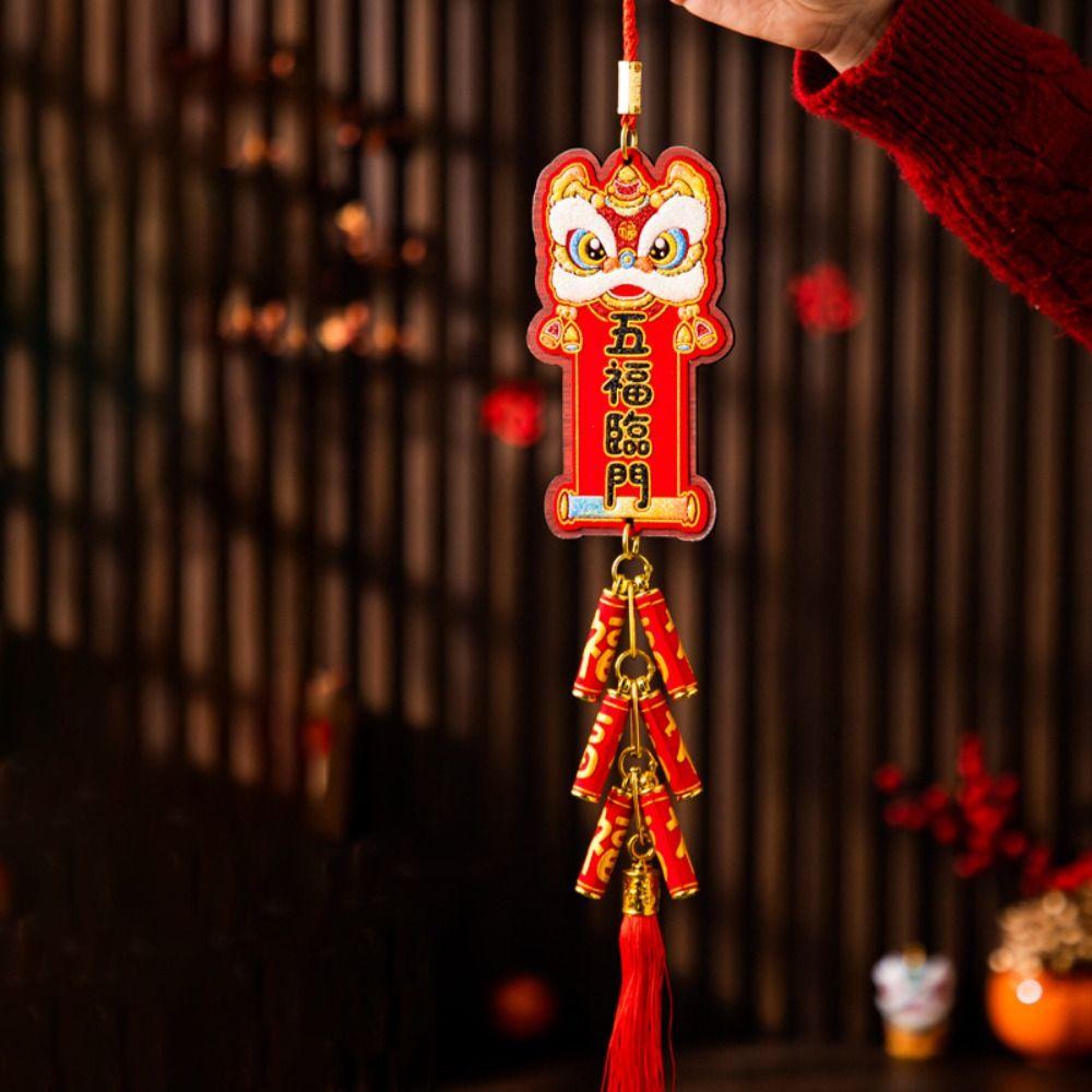 Chinese Style New Years Decoration Traditional Horse Year Hanging Ornaments  Party Decoration