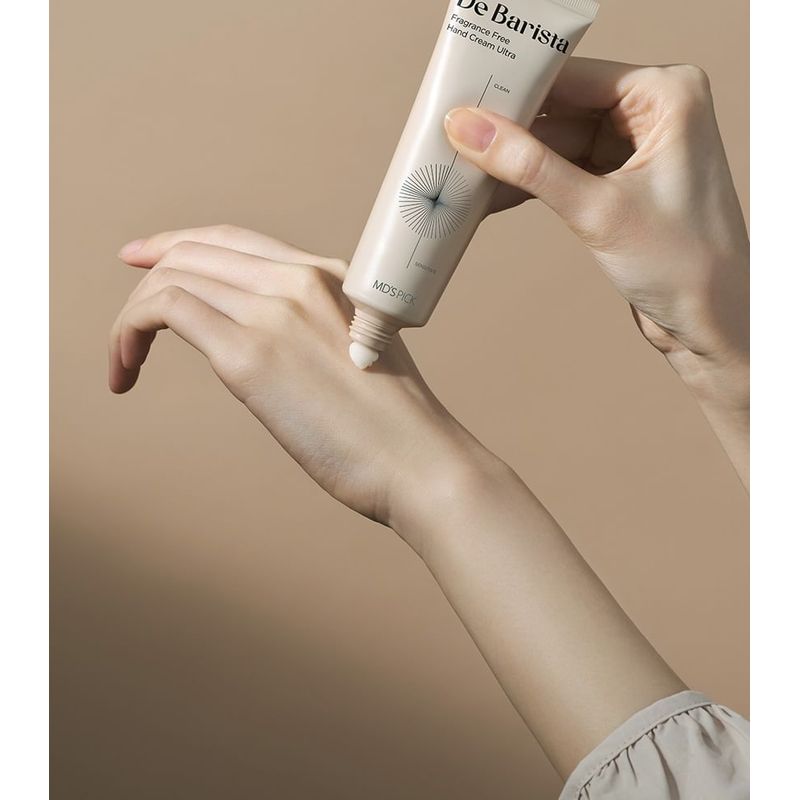 MD'S PICK - De Barista Fragrance Free Hand Cream Ultra
