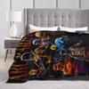 Arc Raiders Rooster Game Flannel Blanket Winter  Warm Throw Blanket for Girls Boys Living Room Novelty Bedspread Sofa Bed Cover