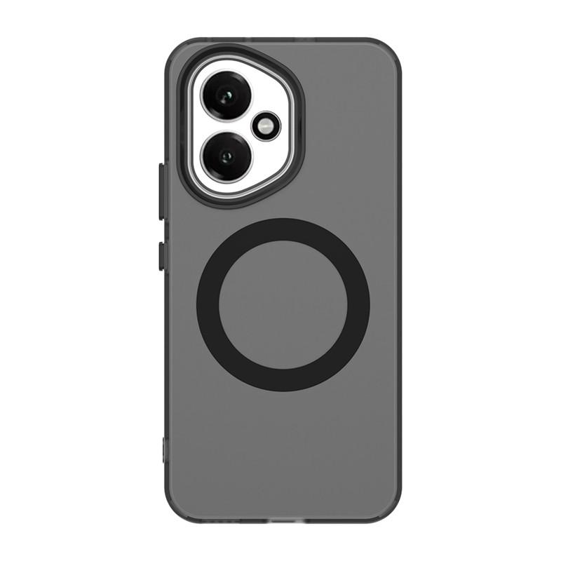 

Магнитный чехол для Honor 400 Global Magsafe Беспроводная зарядка Чехол Honor 400 Pro Global Матовый Защитный Чехол для Телефона Honor 400 Honor 400 (Global) чёрный