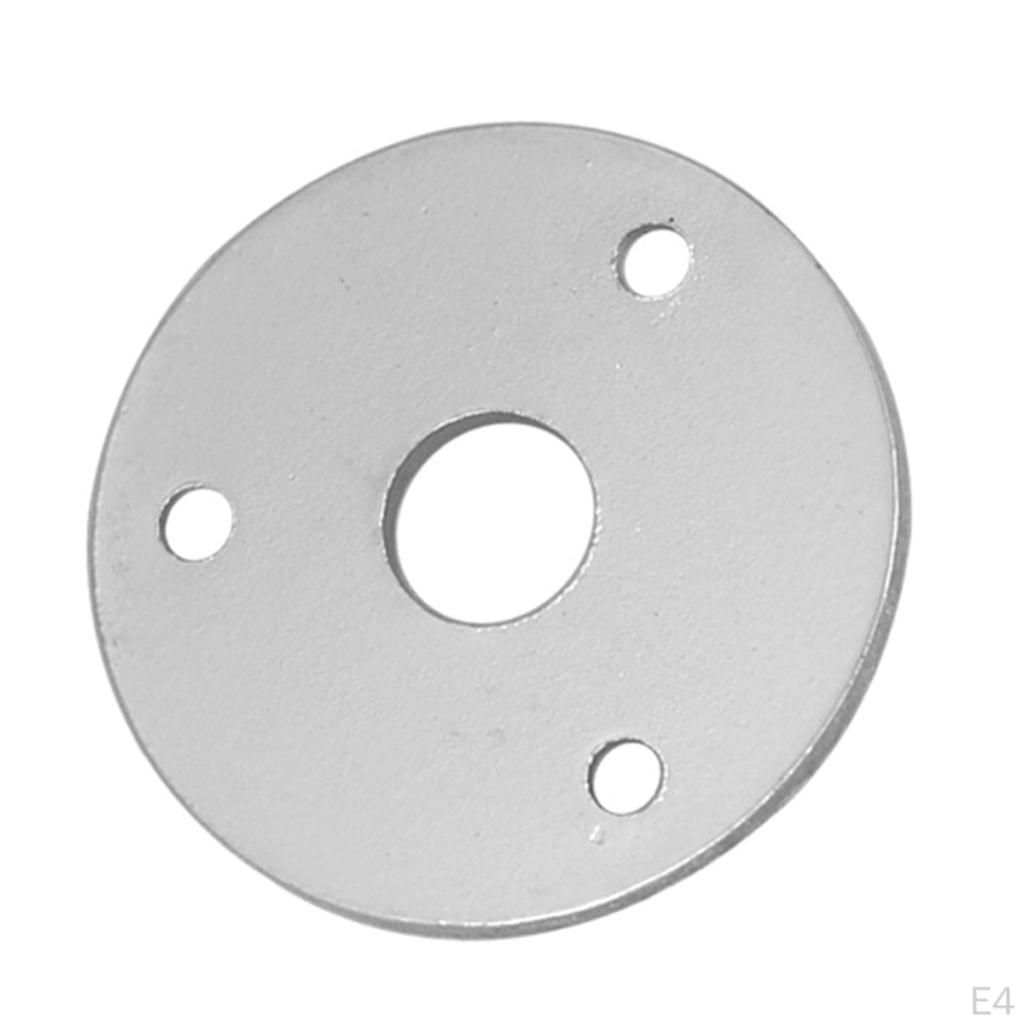 2pcs electric Guitar Bass Output Socket Plate Cover