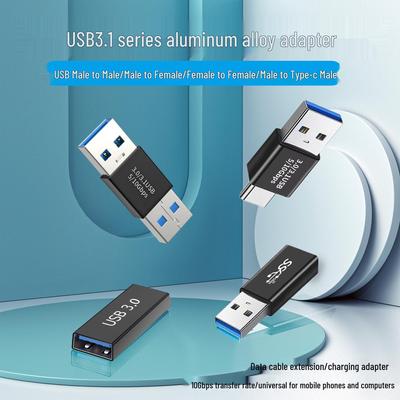 USB Mehrfachschnittstellen-Konverter: Stecker auf Stecker/Buchse/Type-C 3.0 auf 3.1, Hochgeschwindigkeit