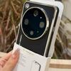 For OPPO Find X9 Ultra Case Magnetic For MagSafe Luxury Leather Electroplating PC Border Phone Cover Shockproof Bumper