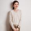 Fanzhen Women's 100% Cashmere V-Neck Sweater