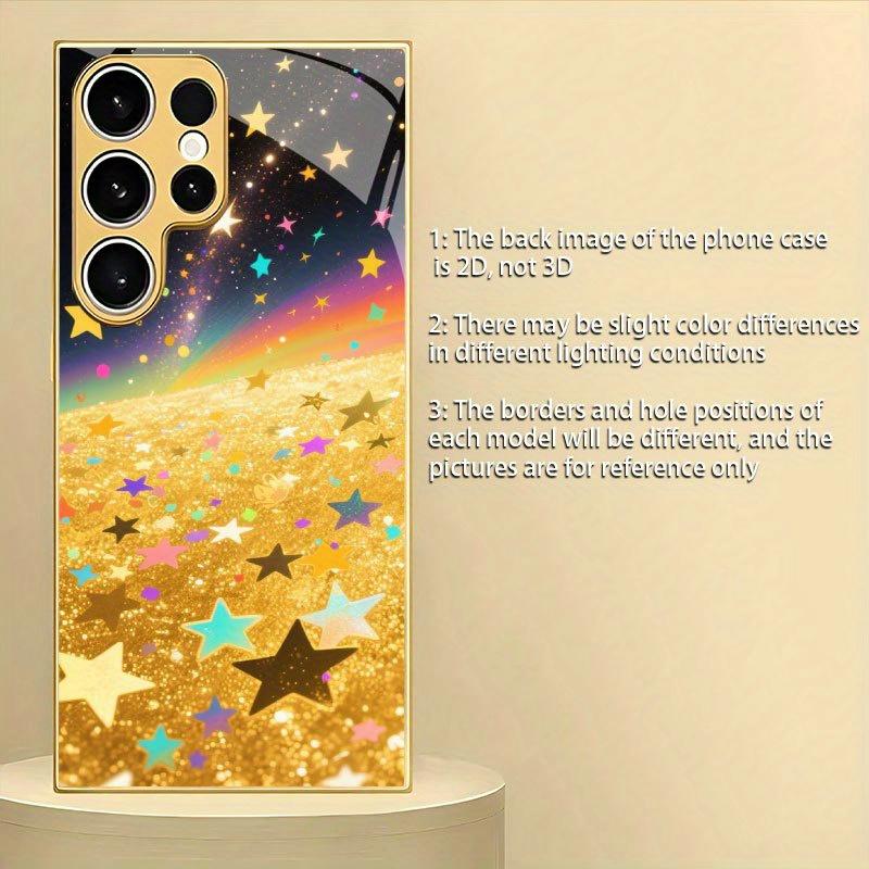 High-end Phone Case Electroplated Glass TPU PhoneCase for Samsung Galaxy S26 S25 S24 S23 S22 S21 FE,Ultra,Plus Dropresistant