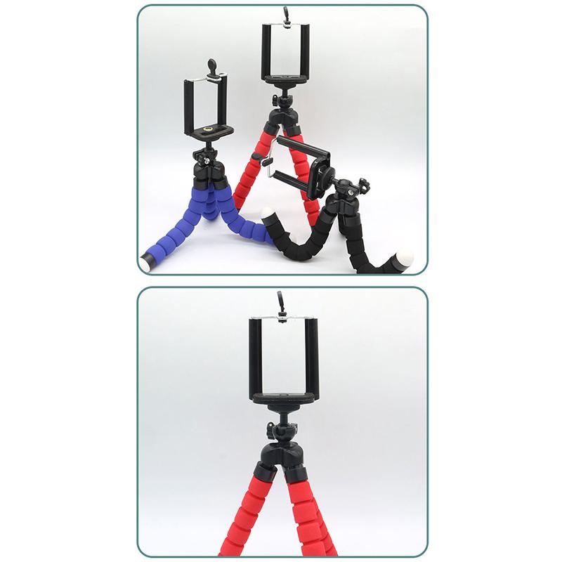 Statieven Voor Telefoon Mobiele Camera Houder Clip Smartphone Monopod Tripe Stand Octopus Mini Statief Statief Voor Telefoon