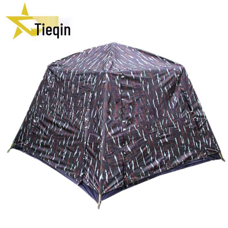 Tiger Stripe Automatic Pop-Up Camping Tent