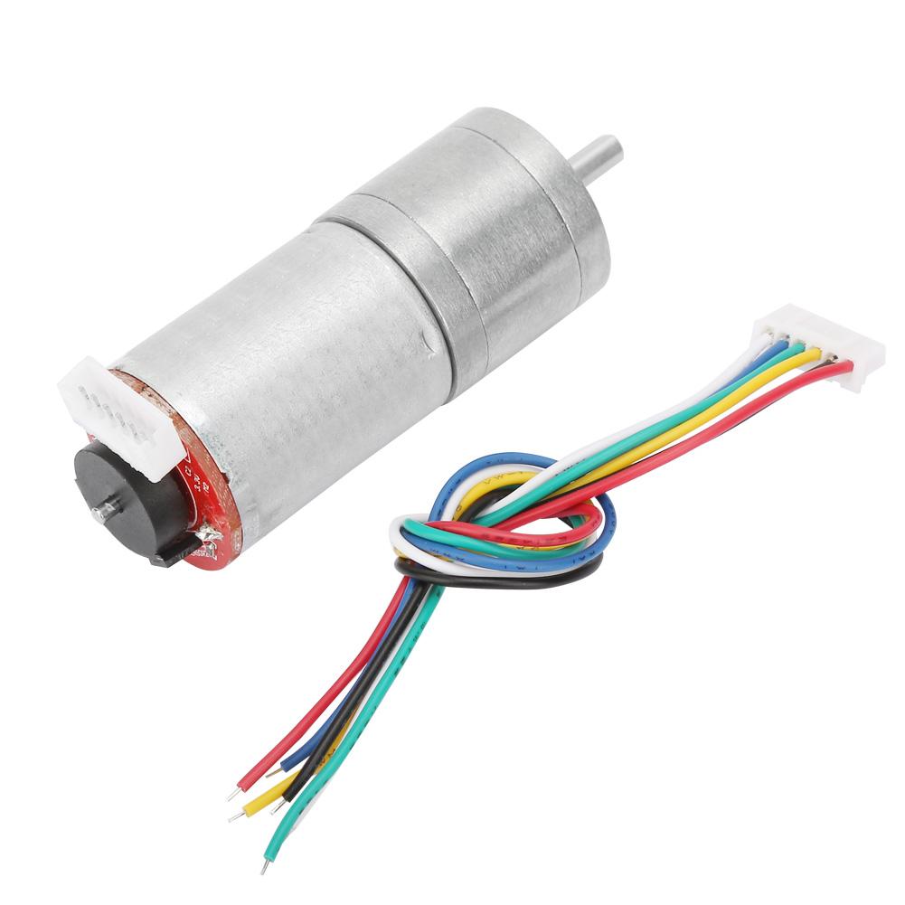 DC 6V Encoder Gear Motor Speed Reduction Motor for Robot RC Car DIY Engine Toy