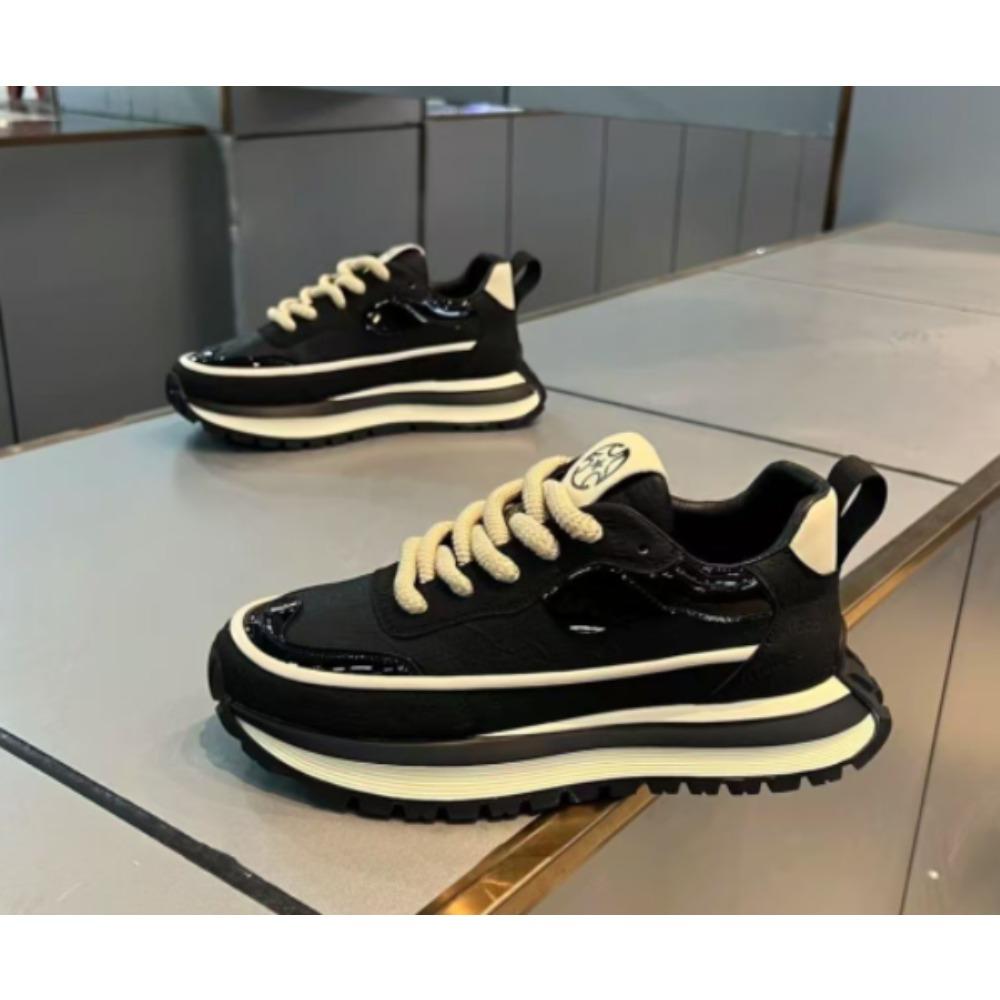 Men's Shoes British Style Walking Sneakers Men Fashion Casual Sneaker Men Winter Street Style Platform Shoes Male Punk