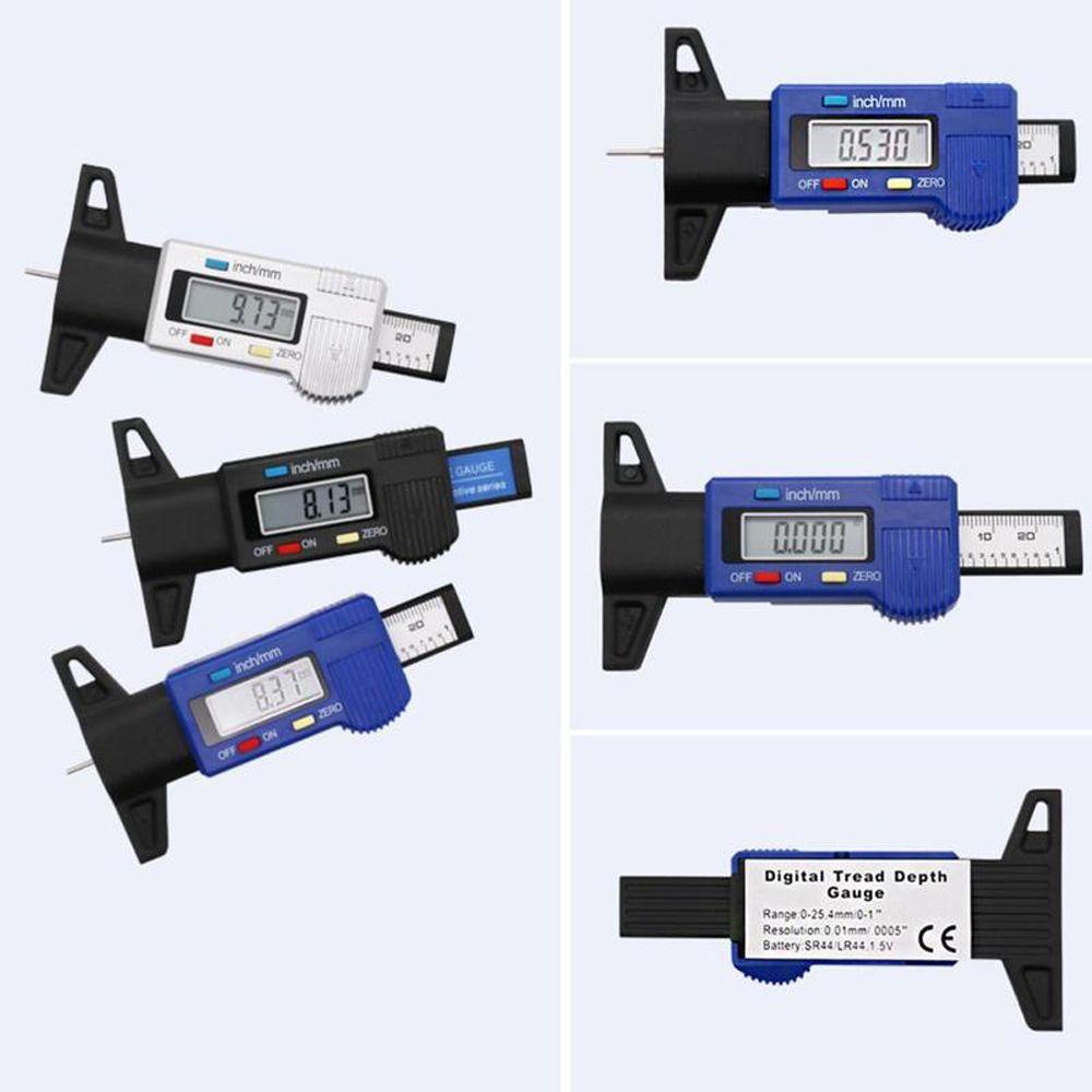 System Brake Pad Shoe Vernier Calipers Tire Tread Depth Gauge Depth Gauge Thickness Gauges