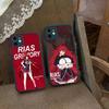 DXD Rias Gremory Mobile Cell For iPhone 11 12 13 14 15 16 Pro Max Plus Matte Translucent Phone Cover