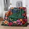 Mother's Day Blanket Soft & Cozy Suitable for Couch Sofa Chair Four Seasons Universal Playful Design Ideal Gift For Birthday Valentine'S Day