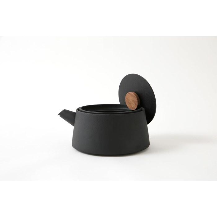 Ikenaga Iron Works Tetsubin 1L Nambu Iron Kettle, IH & Gas Compatible, Cast Iron (W20.3 X D16.5 X H15cm)