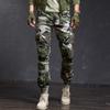 FiveFive Fashion Casual Cargo Pants Male Streetwear Harajuku Joggers Men Clothing Camo Trousers