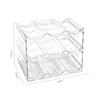 Stackable Transparent Wine & Beverage Storage Rack