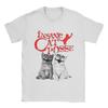 Insane Clowns Cat Posse T Shirt for Men 100% Cotton Funny T-Shirts O Neck Tees Short Sleeve Clothing 4XL 5XL 6XL