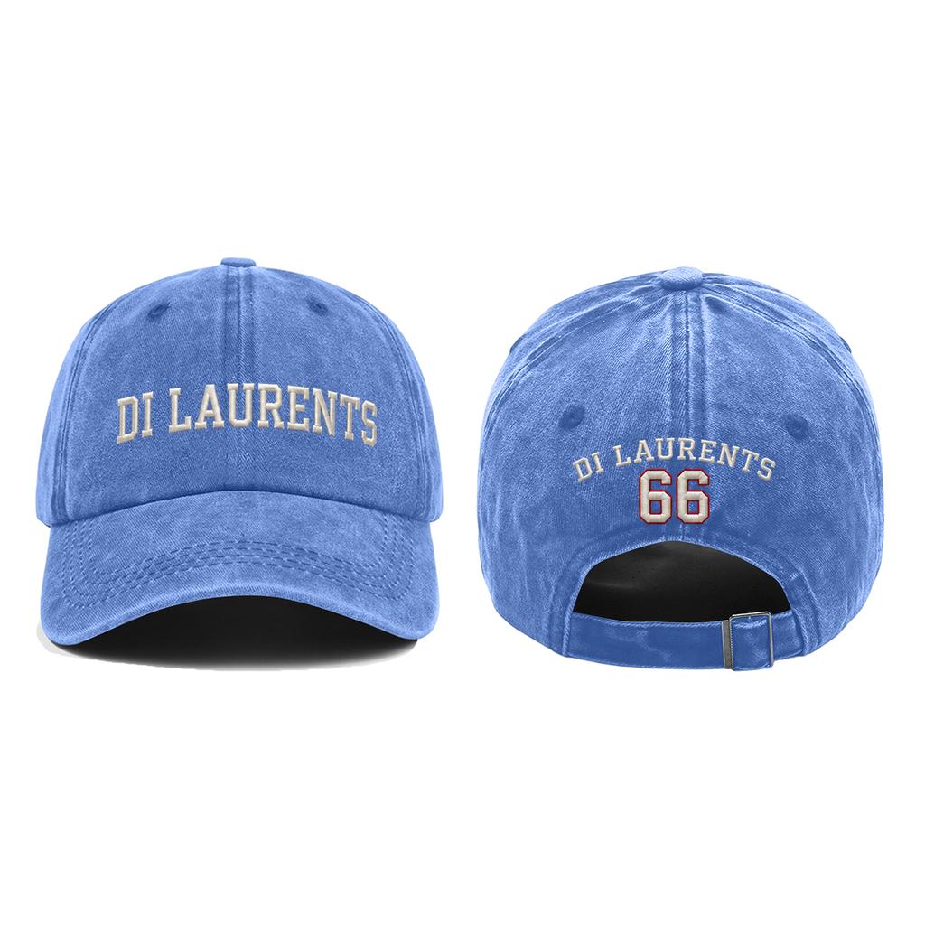 Vintage Washed Cotton Baseball Cap Soft Top Adjustable Strapback Hat with Embroidered Text and Distressed Look for Casual Wear