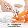 Multi-Functional Stainless Steel Double-Headed Peeler and Grater