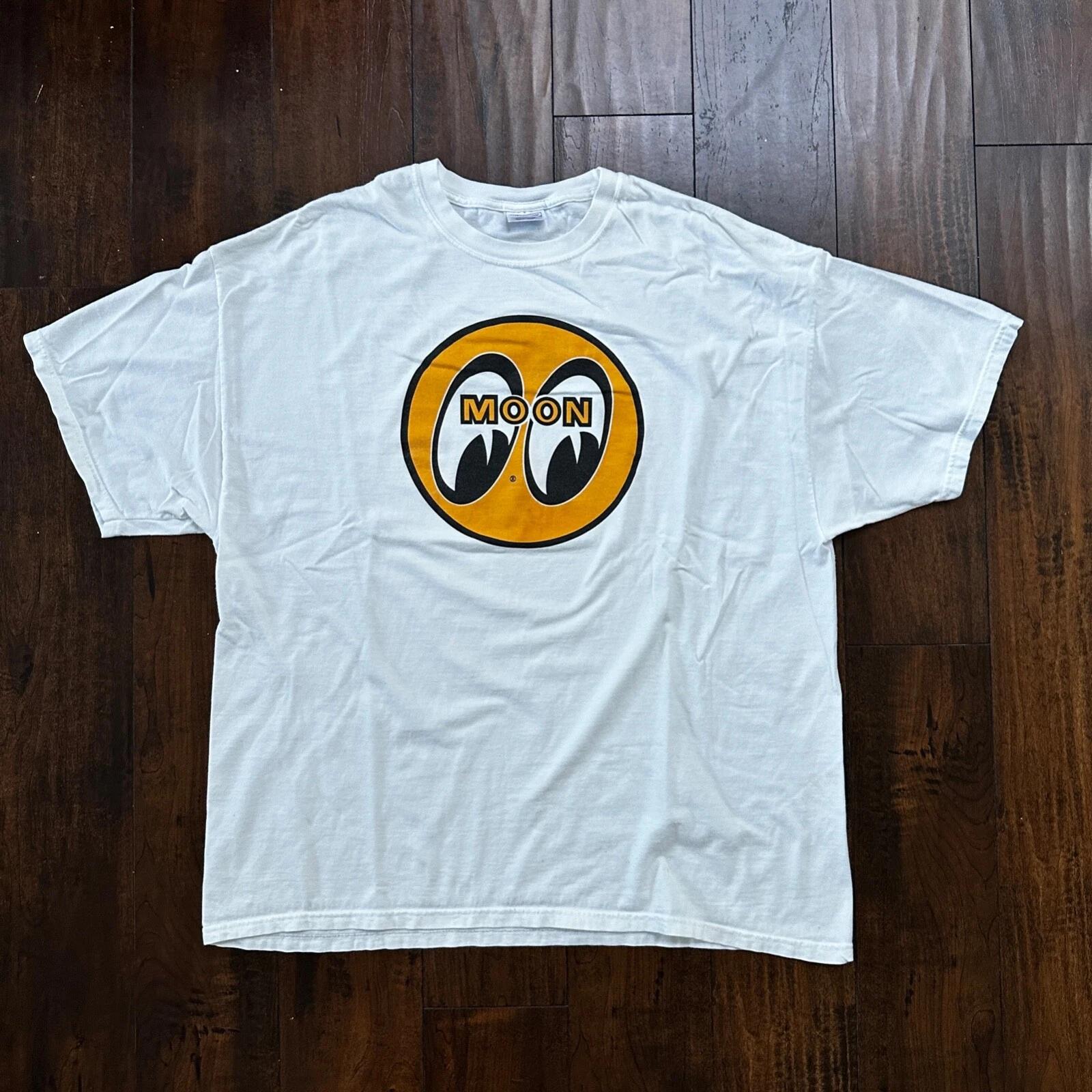 Moon Y2K VTG T Shirt Classic Antique Sports Cars America USA Nascar Driving 4XL