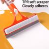 1PC silicone integrated water spray glass scraper, household window scraper, three-in-one wiper, with its own water spray glass cleaning artifact