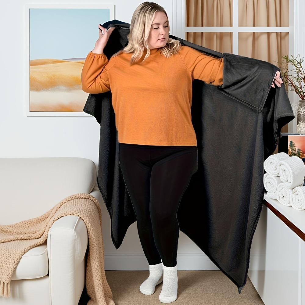 Flannel Office Nap Blanket Warm Sofa Throw Blanket Cozy TV Blanket Office