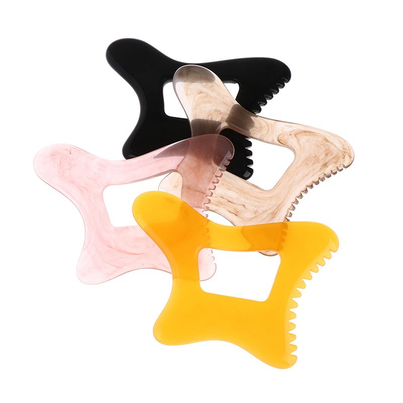 Resin Body Gua Sha Tool Cellulite Massage Tool Lymphatic Drainage Tool For Face Back Body Shaping Tools For Body Care
