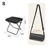 Foldable Backpack Stool Portable Folding Stool With Carry Bag Lightweight Mini Easy Carry Outdoor Chair For Travel