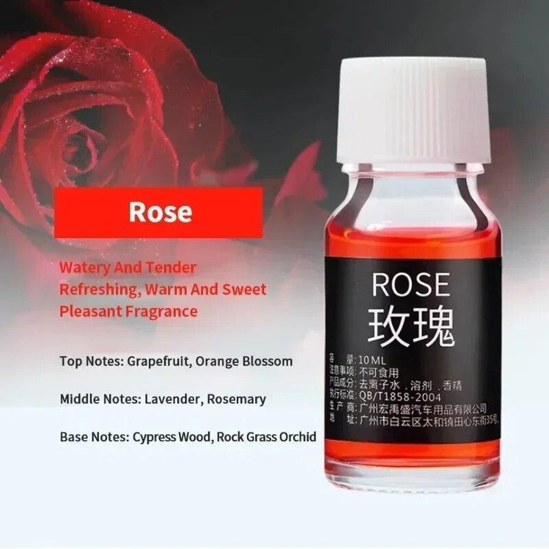 10ml Car Perfume Refill Air Freshener Natural Plant Essential Oil Aroma Diffuser Fragrance Humidifier Essential Oil Freshener