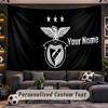 Benfica FC Personalized Tapestry Support Custom Name, Wall Art Home Decoration