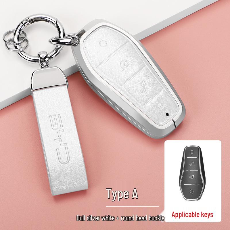 Full Coverage Key Case for BYD Models: Song, QinPLUS/dmi, Dolphin, e2, Tang, Han EV, e3, and Destroyer 05.