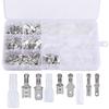 Giboshi Terminal Set (270 Pieces / Silver) Giboshi Crimp Terminal Flat Terminal Set Wire