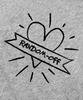 RANDOMOFF Heart Beam Wide Training Pants [Gray]