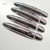 ABS Chrome Door Handle Cover Trim for Renault Megane ii 2 MK2 2002 2003 2004 2005 2006 2007 2008 Car Styling Sticker Accessories