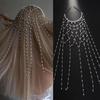Long Tassel Pearl Tassel Headpiece Imitation Pearl Wedding Hair Accessories  Bridal Accessories