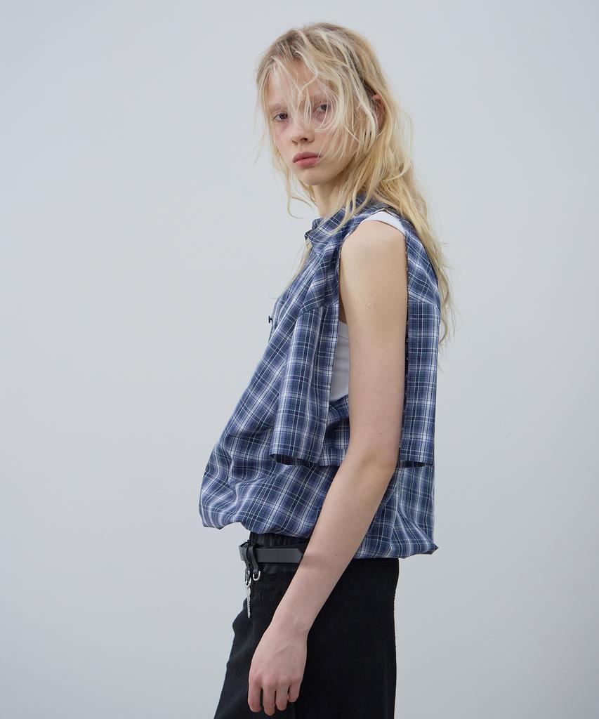 LCDC™ Multi-Way Dual Check Shirt (Blue)