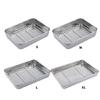 Professional Stainless Steel Baking Pan And Rack For Enhances Heat Distribution Large Capacity Perfect For Entertaining