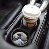 Car Cup Holder Coaster Flower Cup Holder ert Drink Mats Pink Red Floral Boho Universal Non-Slip Cup Holders, Daisy Black Retro Hippie Boho Brown Car