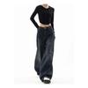 Y2K Vintage High Waist Harajuku Loose Jeans Pants Korean Fashion Women's Grunge Wide Leg Oversized Denim Trouser Female Clothes