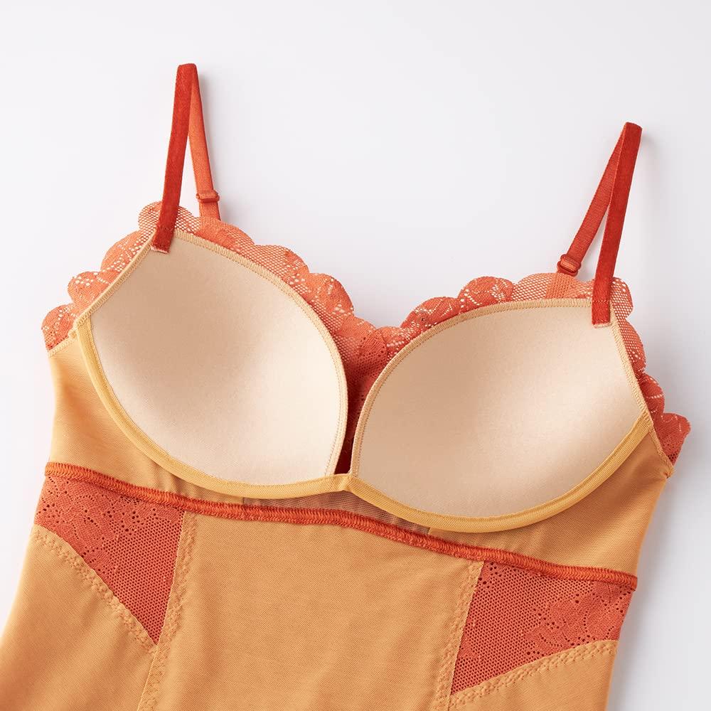 Gunze Tuche MUSE MAKER TC6056 New Black Camisole with Cups for a Defined Size M Women's Waistline,