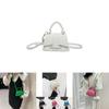 Trendy Minimalist Chic Small Square Bag Stylish Pu Shoulder Tote For Spring Fashion
